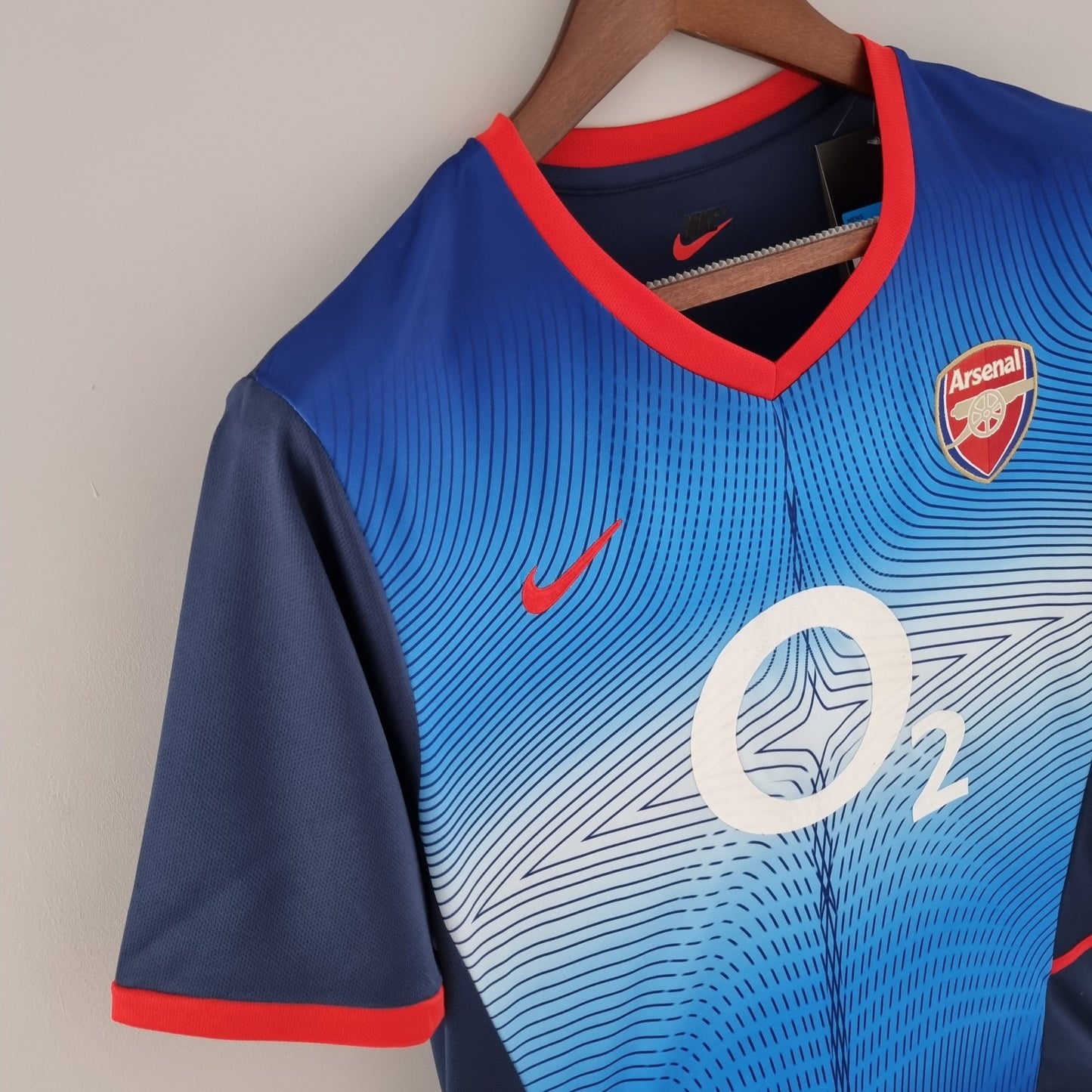 CAMISETA ARSENAL II 02/04 HOMBRE (RETRO)
