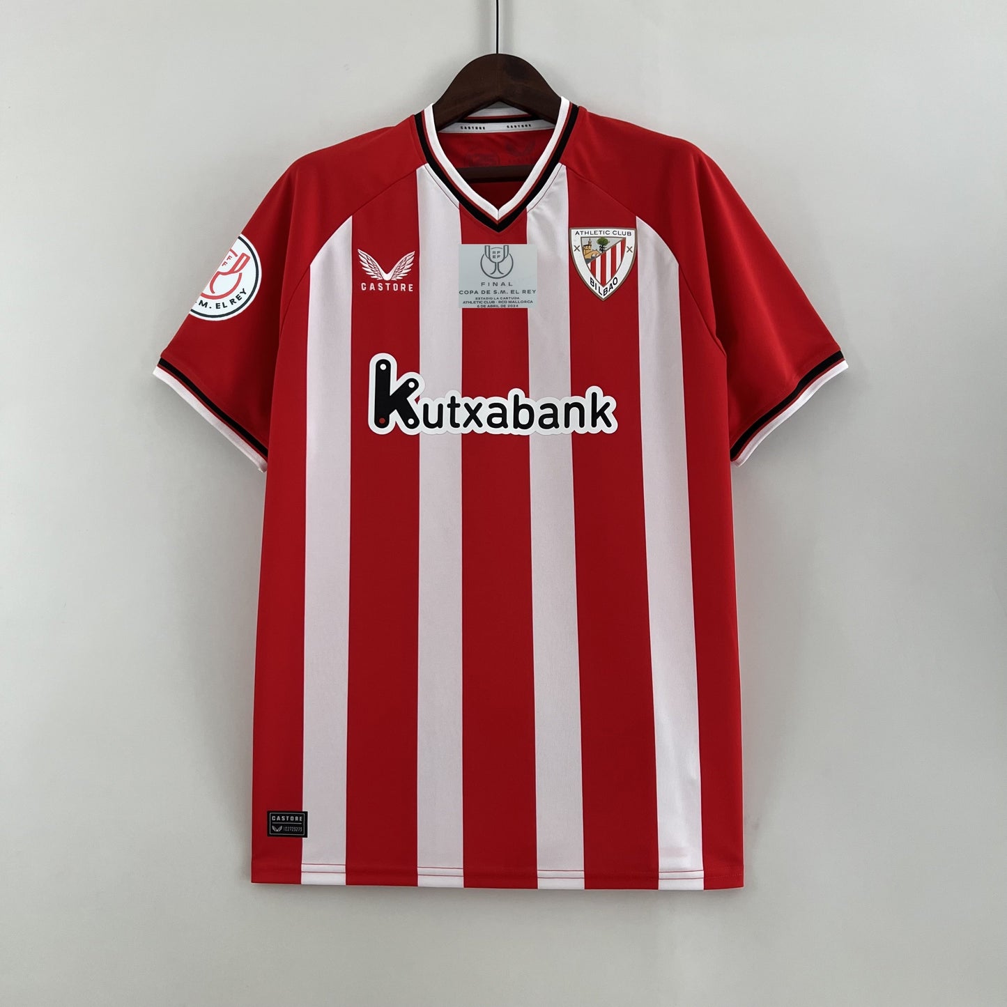 CAMISETA ATHLETIC BILBAO I EDICIÓN LIMITADA FINAL COPA DEL REY 2024 HOMBRE