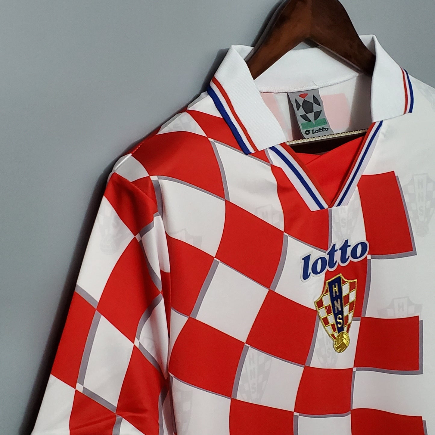CAMISETA CROACIA II 1998 HOMBRE (RETRO)