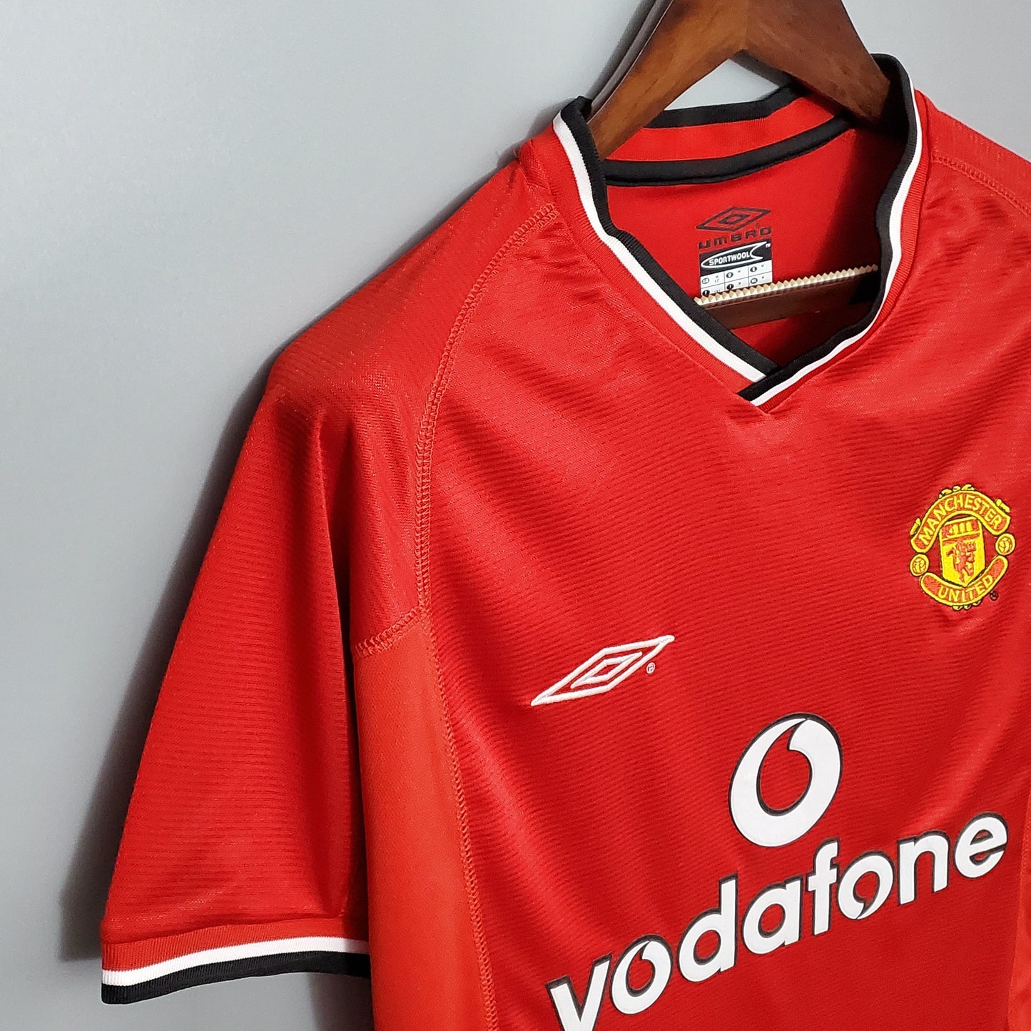 CAMISETA MANCHESTER UNITED I 00/01 HOMBRE (RETRO)