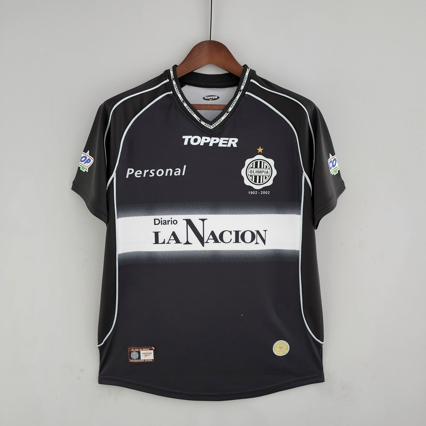 CAMISETA OLIMPIA II 2002 HOMBRE (RETRO)