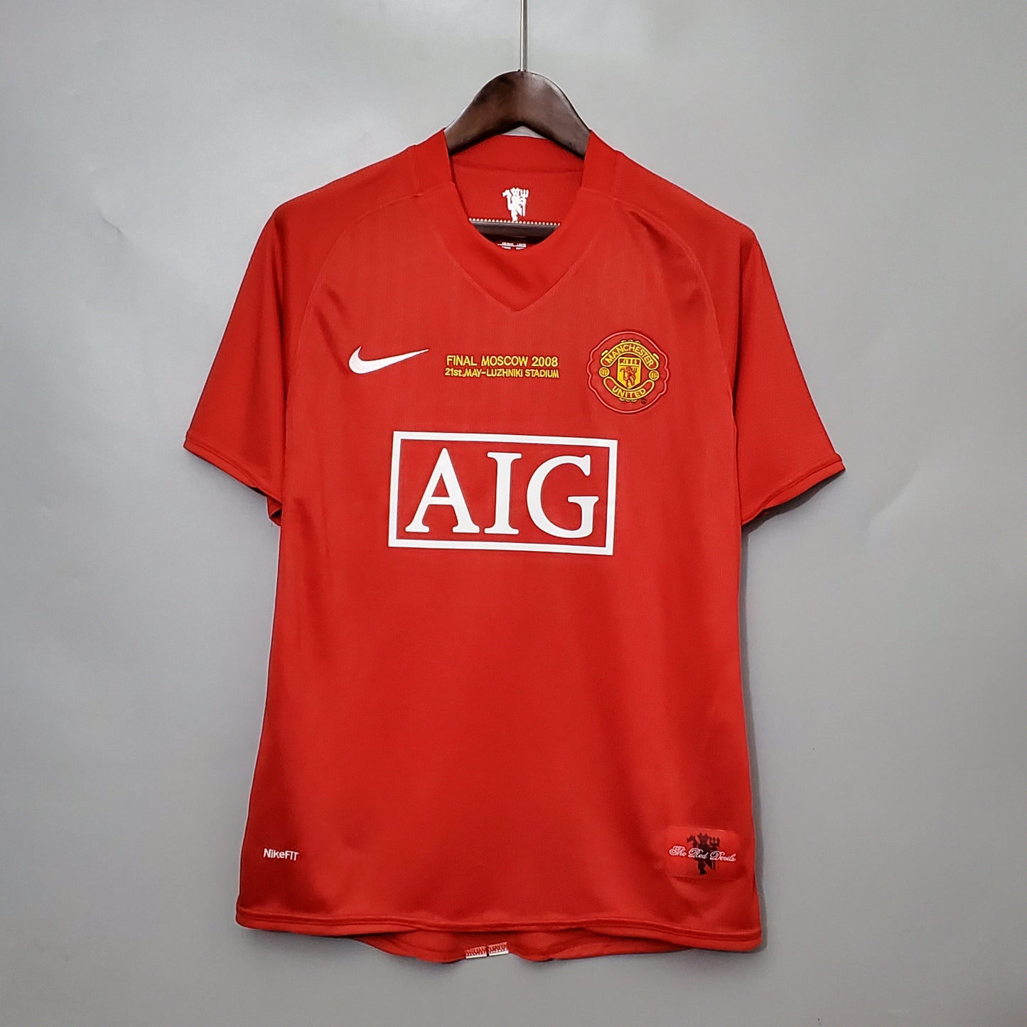 CAMISETA MANCHESTER UNITED I 07/08 HOMBRE (RETRO)