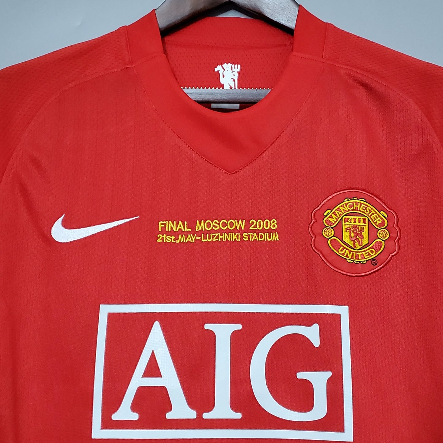 CAMISETA MANCHESTER UNITED I 07/08 HOMBRE (RETRO)