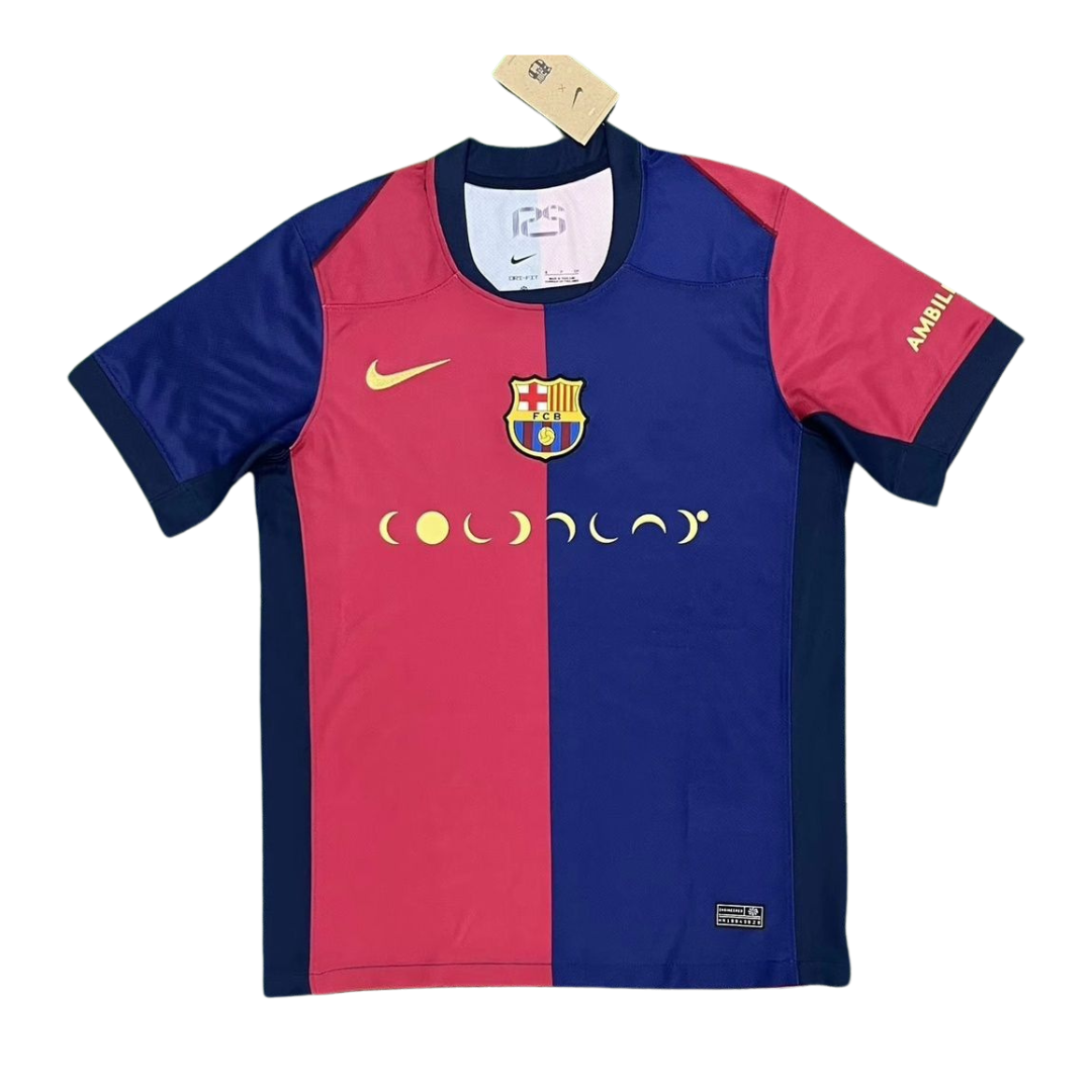 CAMISETA BARCELONA I VERSIÓN LIMITADA COLDPLAY 24/25 MUJER