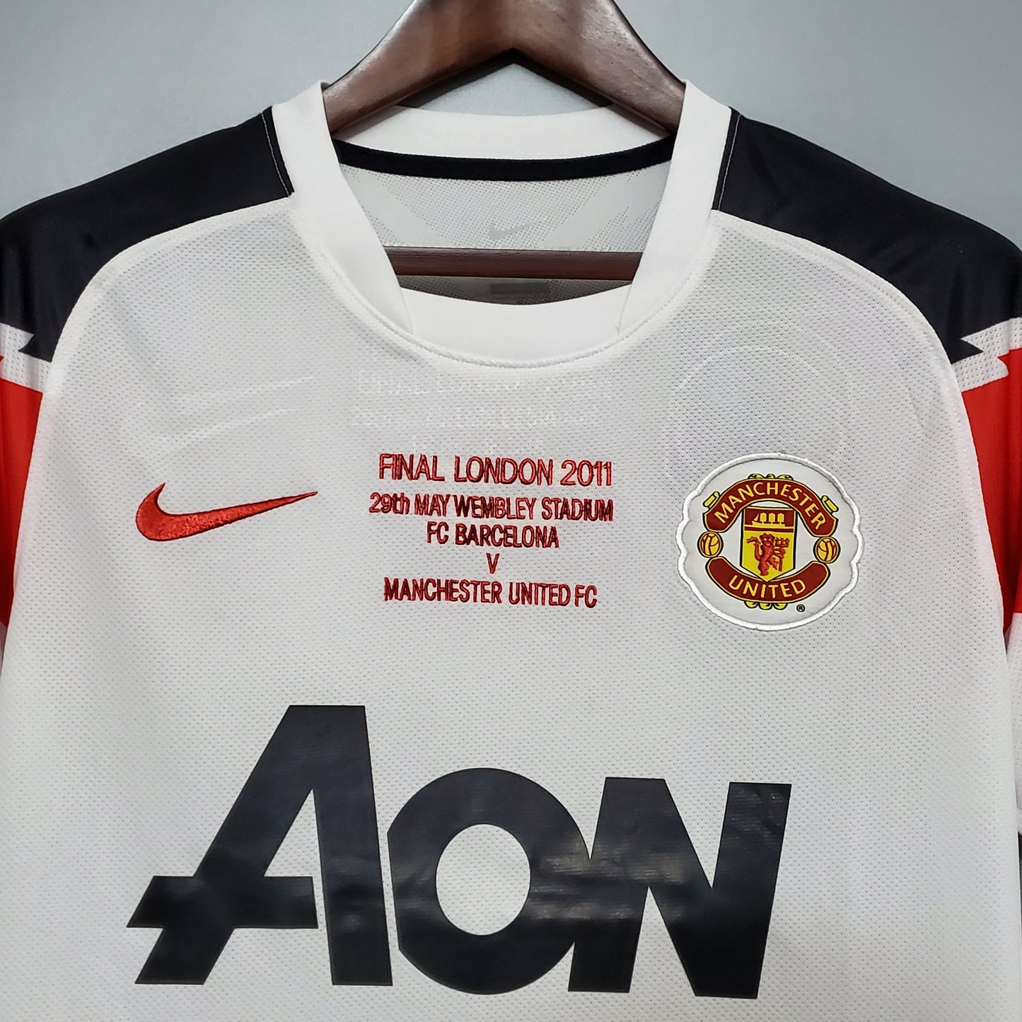 CAMISETA MANCHESTER UNITED I 10/11 HOMBRE (RETRO)