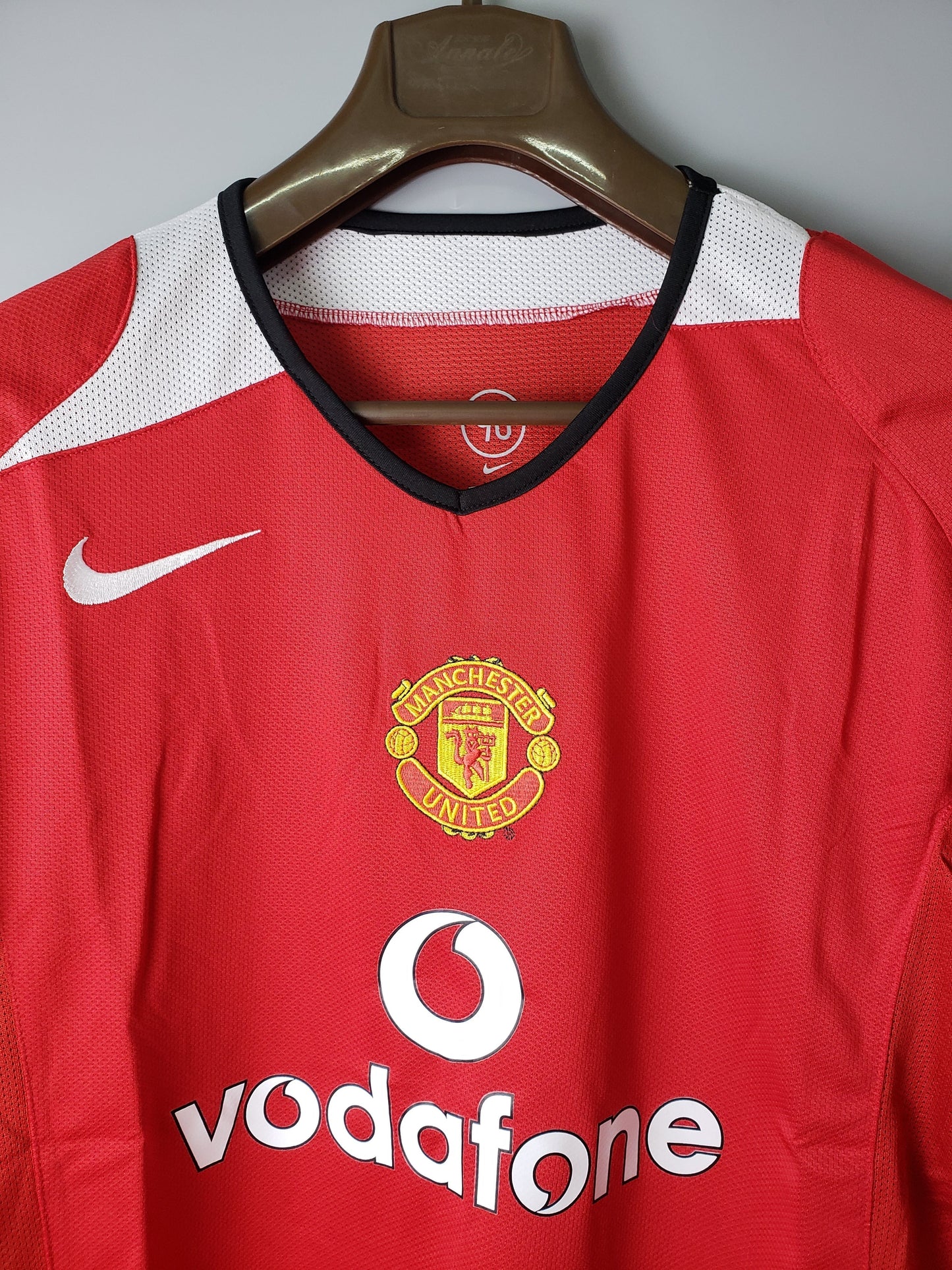 CAMISETA MANCHESTER UNITED I 2005 HOMBRE (RETRO) MANGA LARGA