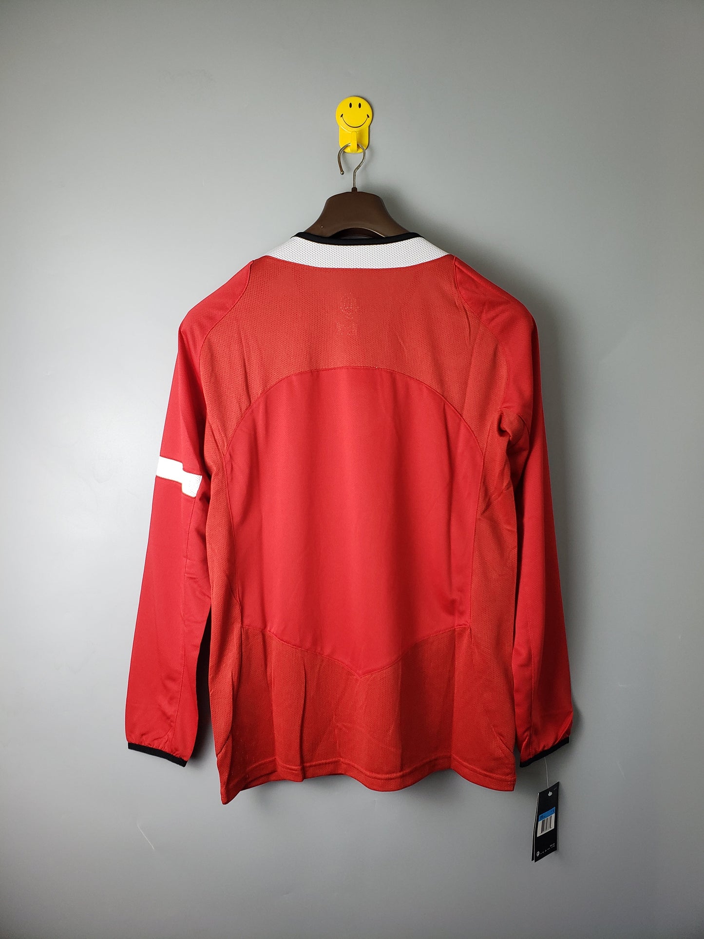 CAMISETA MANCHESTER UNITED I 2005 HOMBRE (RETRO) MANGA LARGA