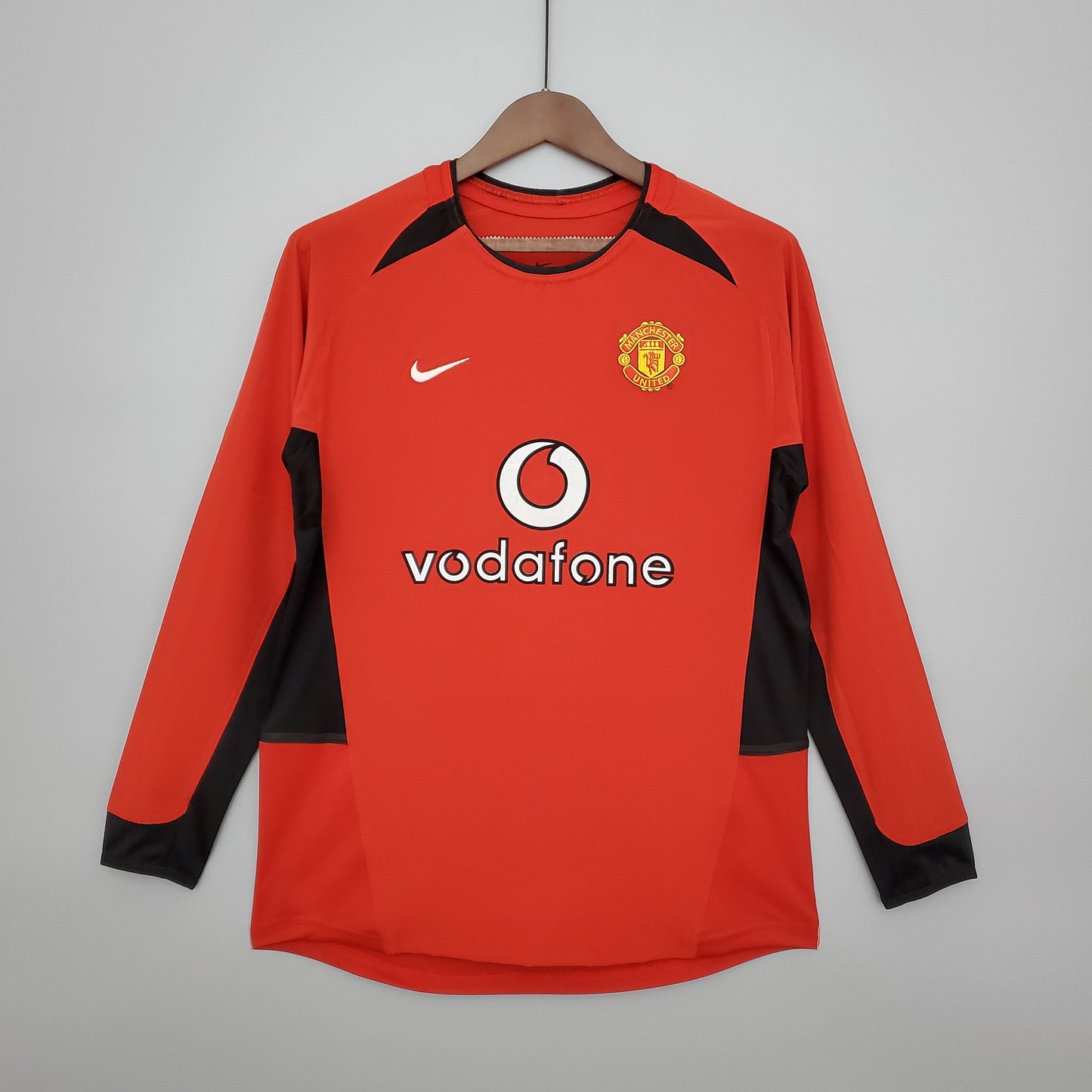 CAMISETA MANCHESTER UNITED I 02/03 HOMBRE (RETRO) MANGA LARGA