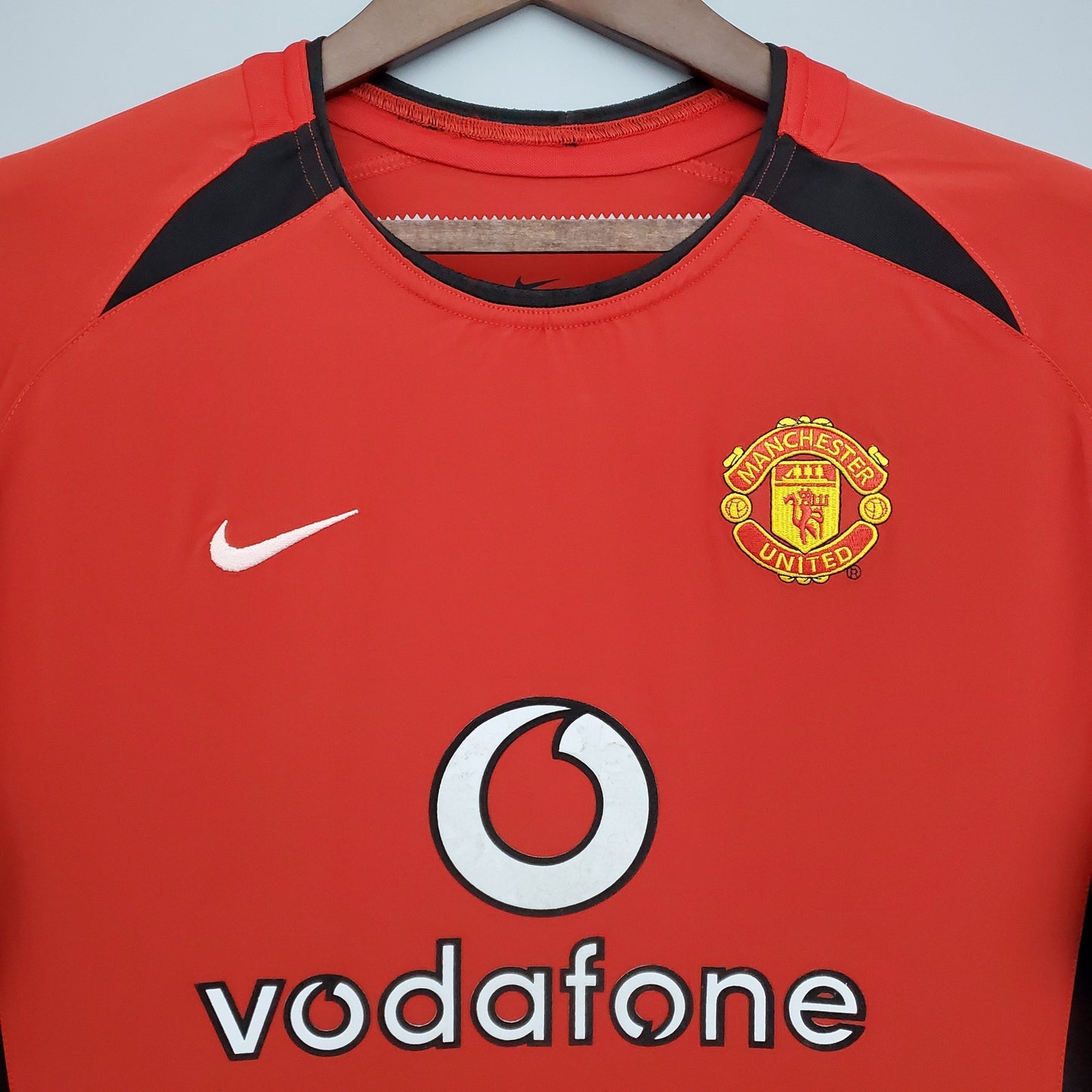 CAMISETA MANCHESTER UNITED I 02/03 HOMBRE (RETRO) MANGA LARGA