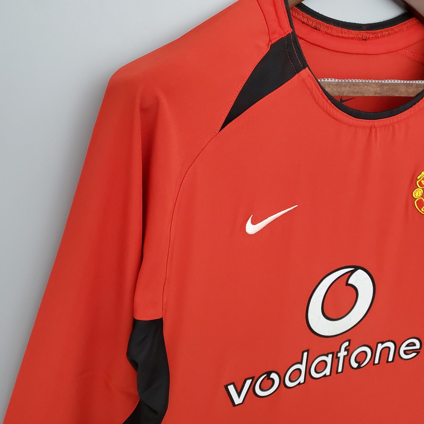 CAMISETA MANCHESTER UNITED I 02/03 HOMBRE (RETRO) MANGA LARGA