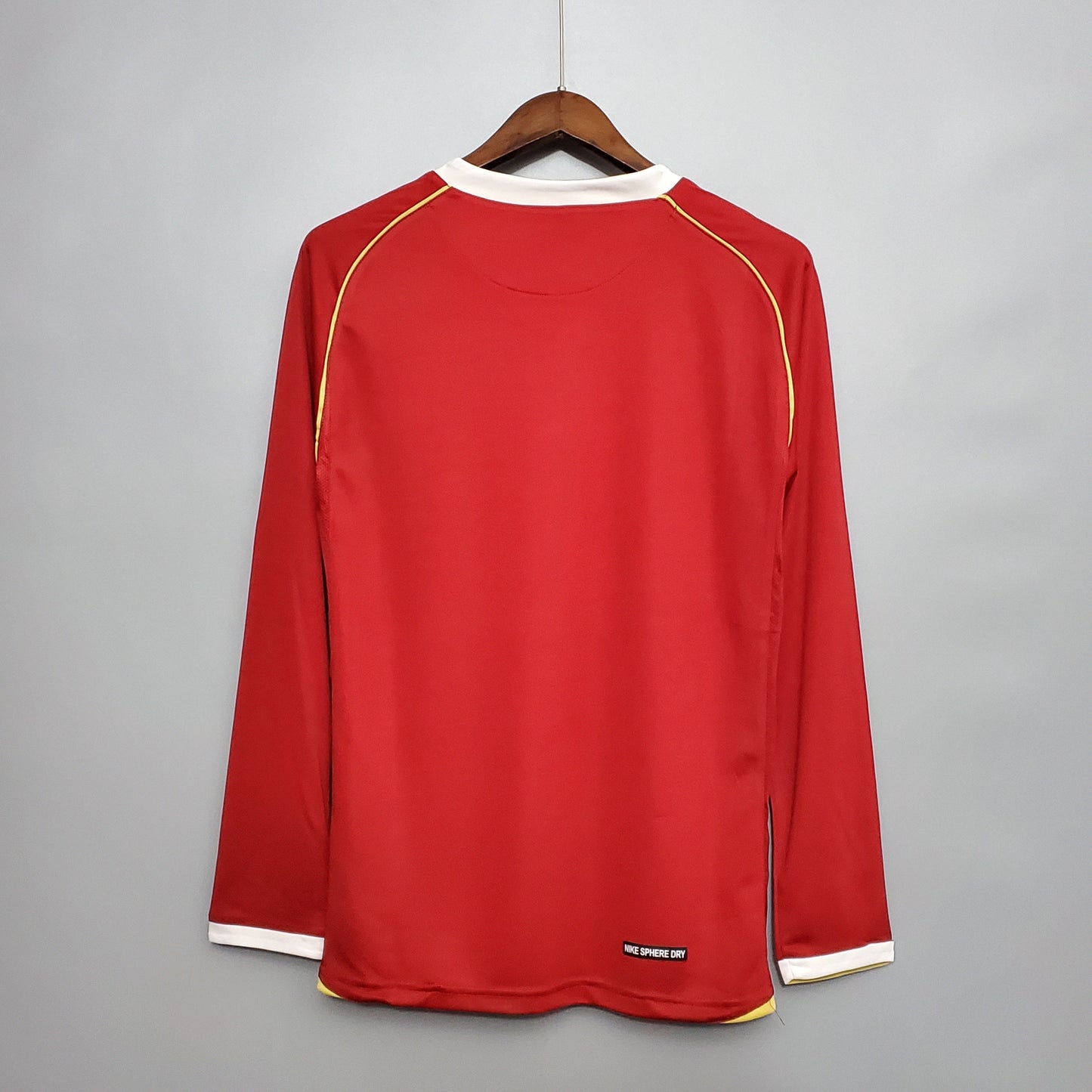 CAMISETA MANCHESTER UNITED I 06/07 HOMBRE (RETRO) MANGA LARGA