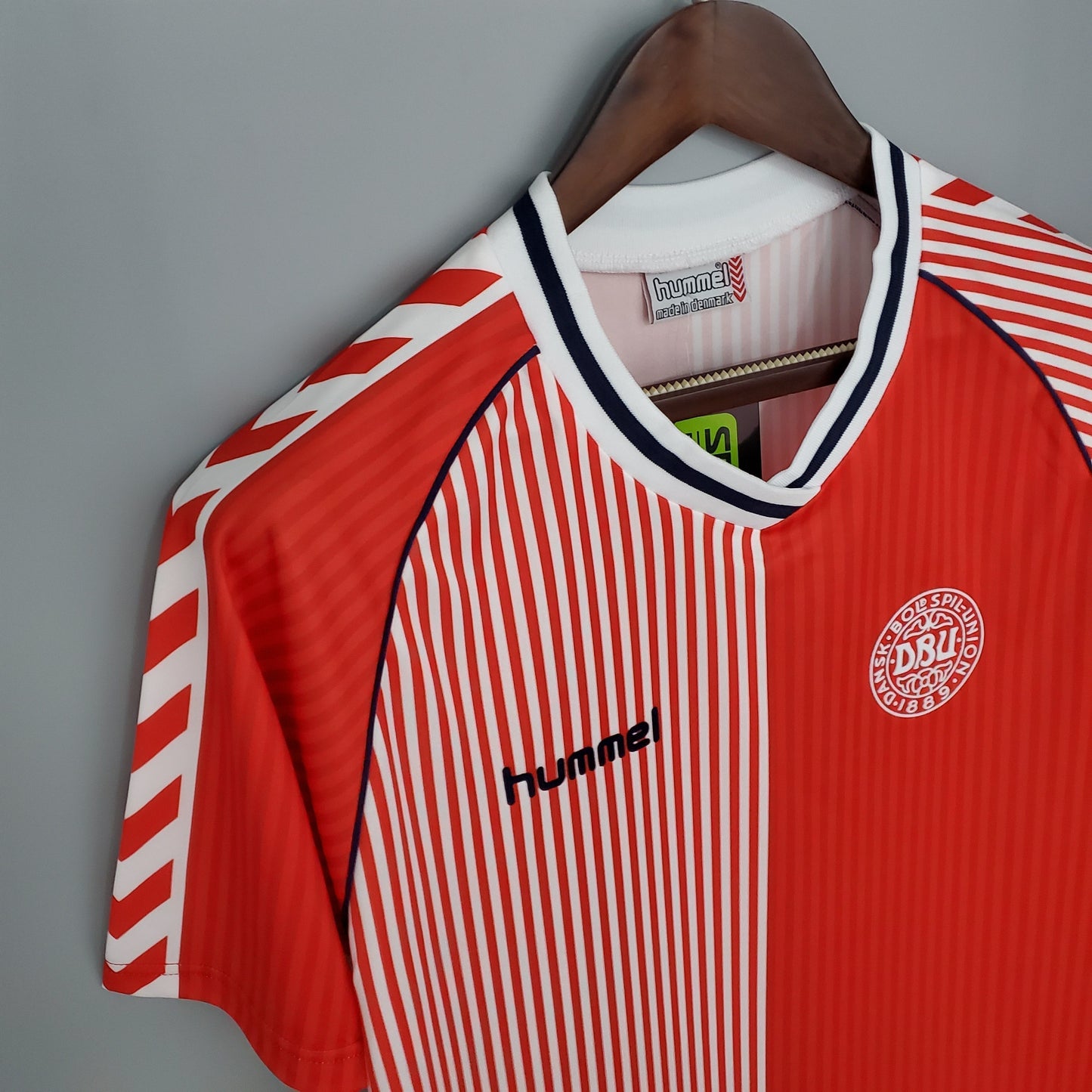 CAMISETA DINAMARCA I 86/87 HOMBRE (RETRO)
