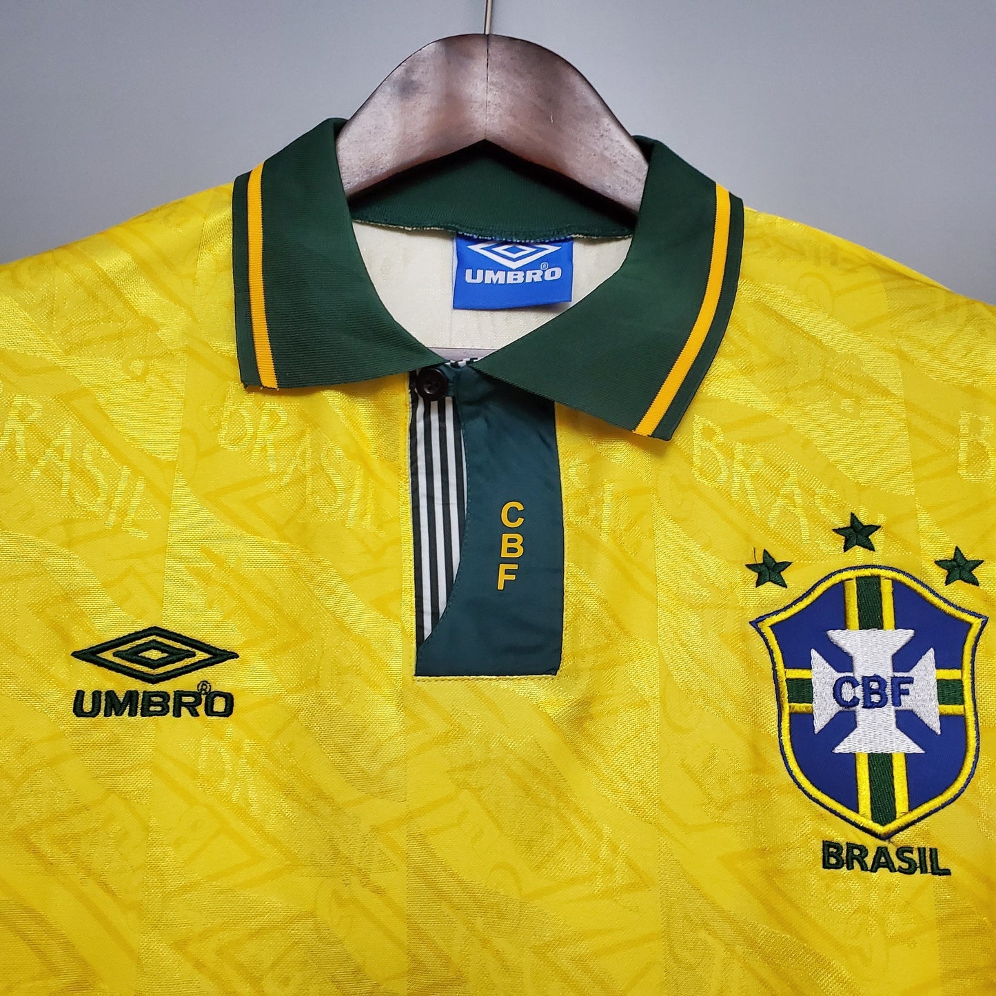 CAMISETA BRASIL I 91/93 HOMBRE (RETRO)