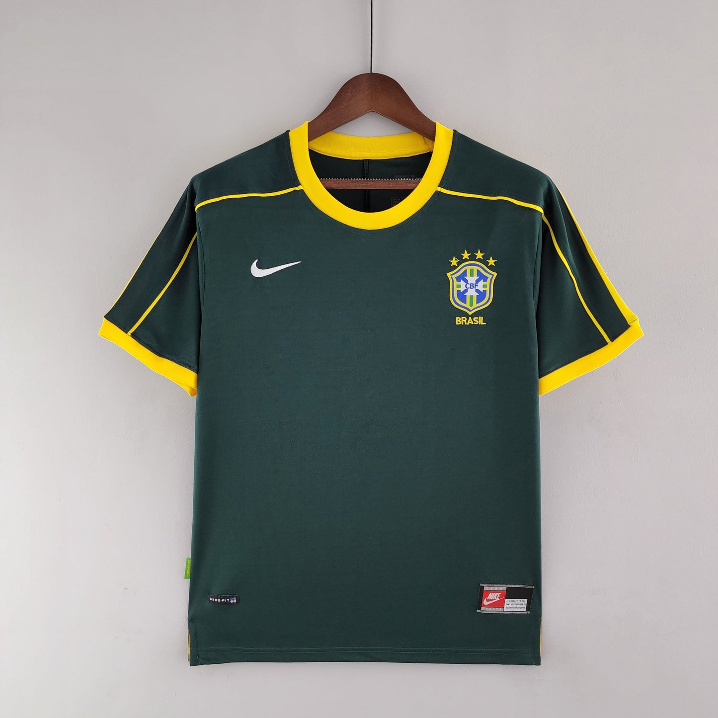 CAMISETA BRASIL PORTERO I 98/99 HOMBRE (RETRO)