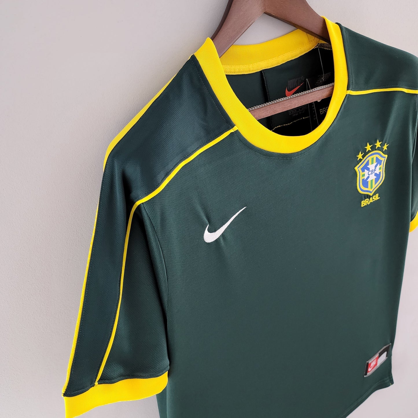 CAMISETA BRASIL PORTERO I 98/99 HOMBRE (RETRO)