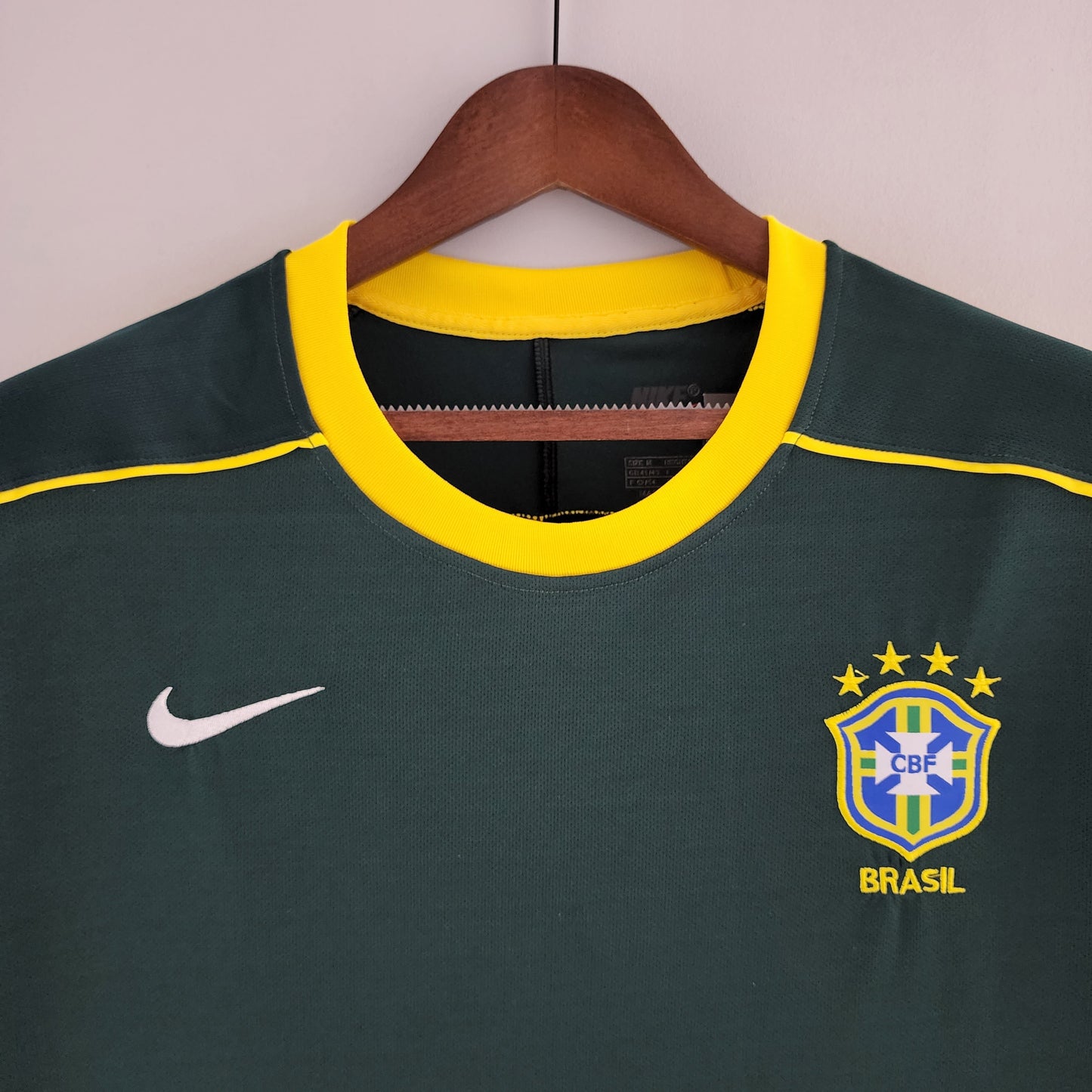 CAMISETA BRASIL PORTERO I 98/99 HOMBRE (RETRO)