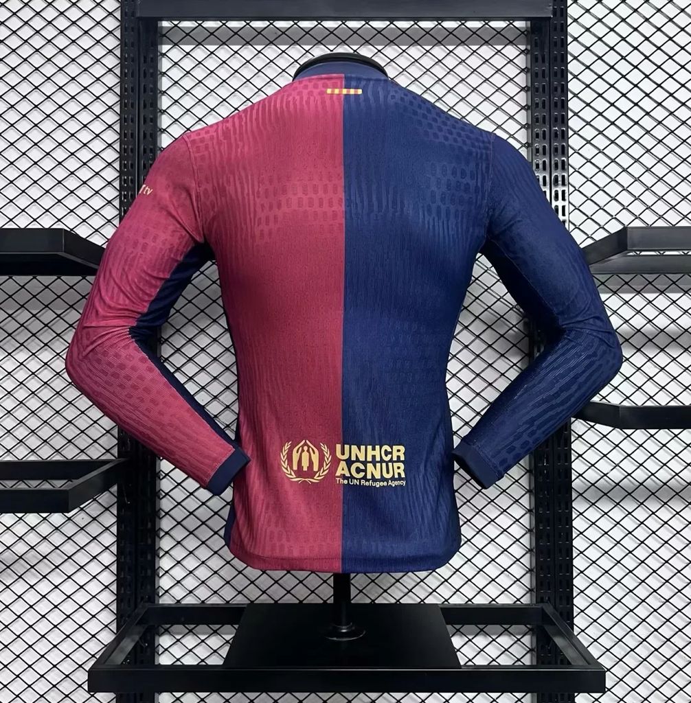 CAMISETA BARCELONA I 24/25 HOMBRE (VERSIÓN JUGADOR) MANGA LARGA