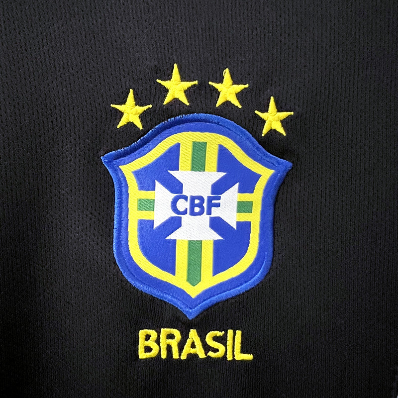 CAMISETA BRASIL PORTERO I 2002 HOMBRE (RETRO)