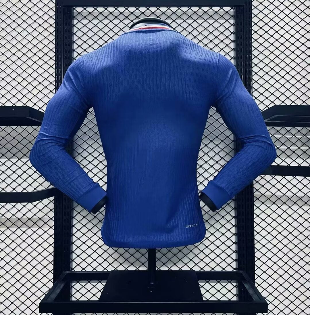 CAMISETA FRANCIA EURO I 2024 HOMBRE (VERSIÓN JUGADOR) MANGA LARGA