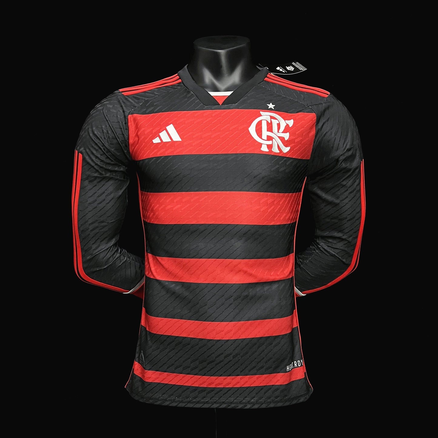 CAMISETA FLAMENGO I 24/25 HOMBRE (VERSIÓN JUGADOR) MANGA LARGA