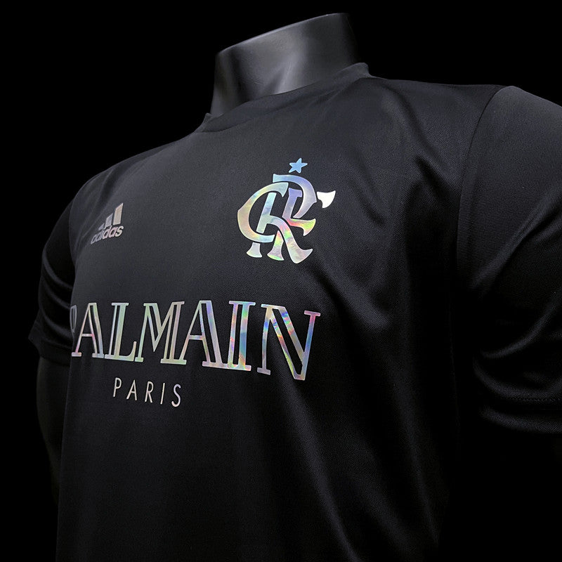 CAMISETA FLAMENGO EDICIÓN LIMITADA BALMAIN PARIS BLACK 24/25 HOMBRE (VERSIÓN JUGADOR)