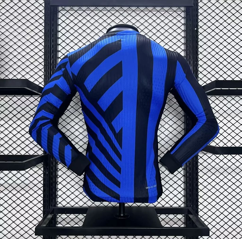 CAMISETA INTER DE MILAN I 24/25 HOMBRE (VERSIÓN JUGADOR) MANGA LARGA