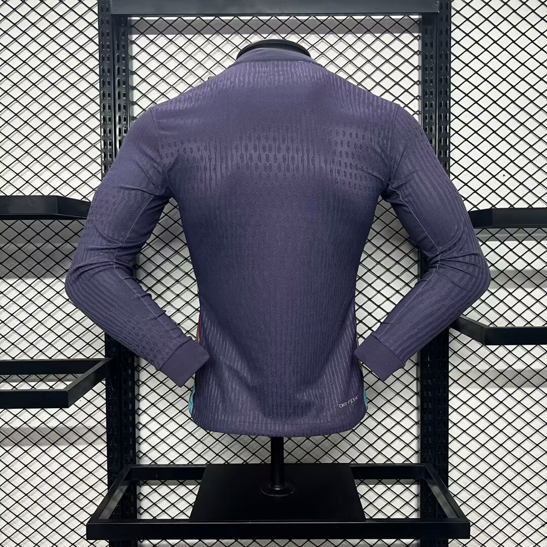 CAMISETA INGLATERRA EURO II 2024 HOMBRE (VERSIÓN JUGADOR) MANGA LARGA