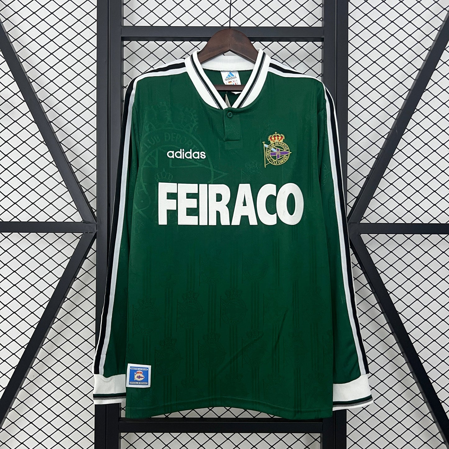 CAMISETA LA CORUÑA I 99/00 HOMBRE (RETRO) MANGA LARGA