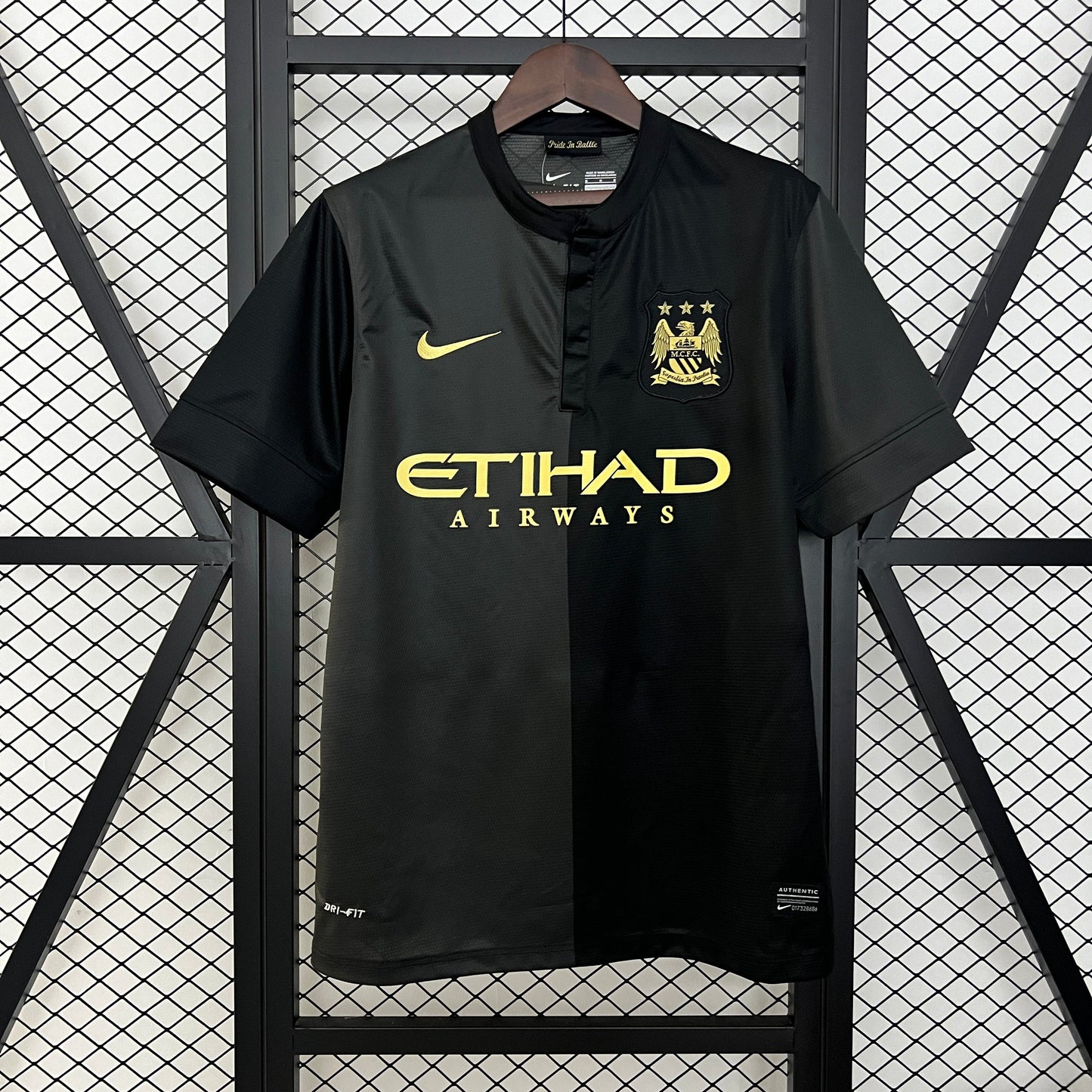 CAMISETA MANCHESTER CITY II 13/14 HOMBRE (RETRO)