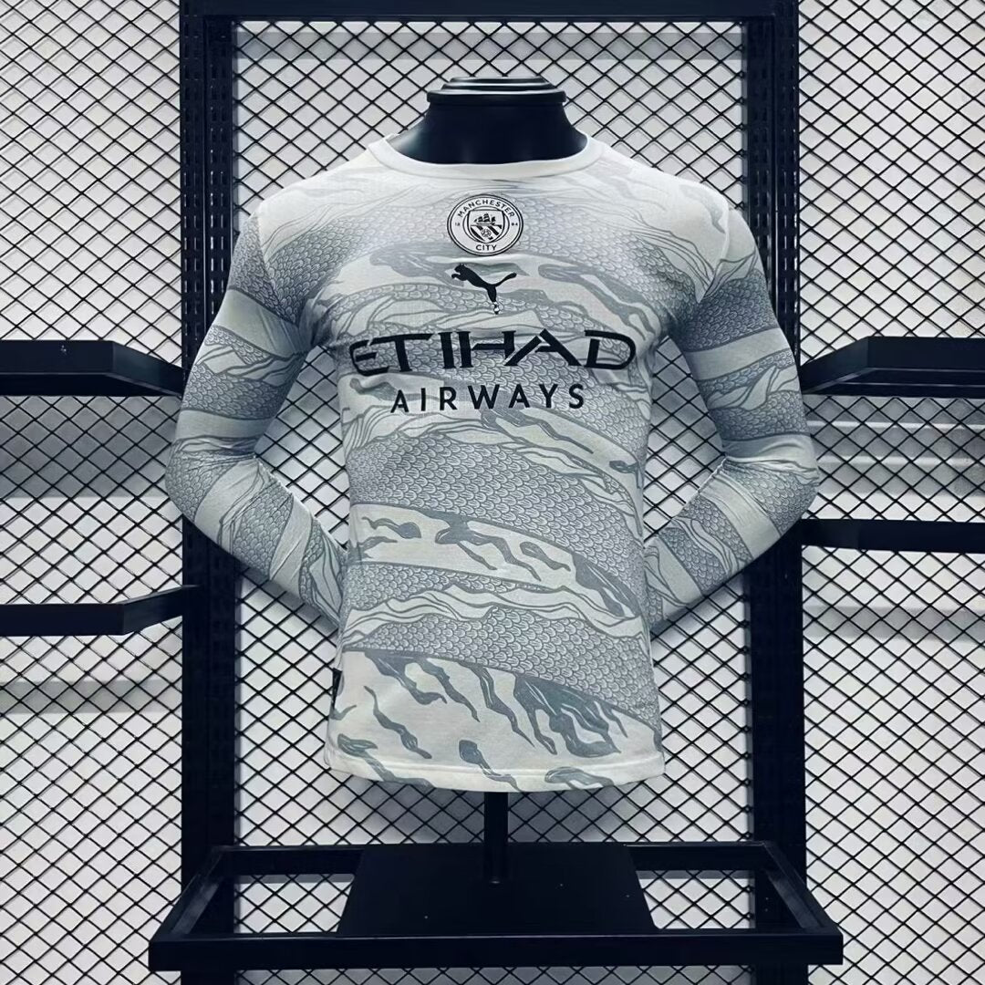 CAMISETA MANCHESTER CITY EDICIÓN LIMITADA I 24/25 HOMBRE (VERSIÓN JUGADOR) MANGA LARGA