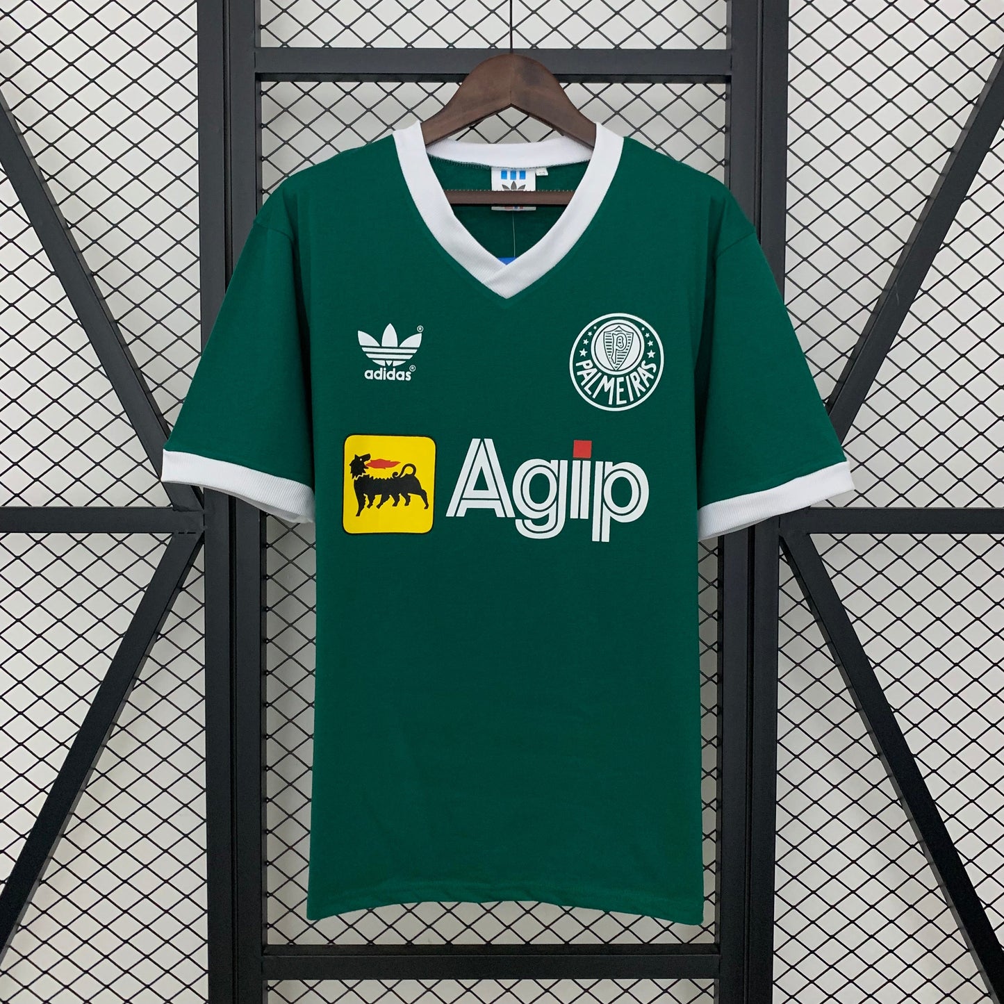 CAMISETA PALMEIRAS CON PATROCINADORES I 1987 HOMBRE (RETRO)