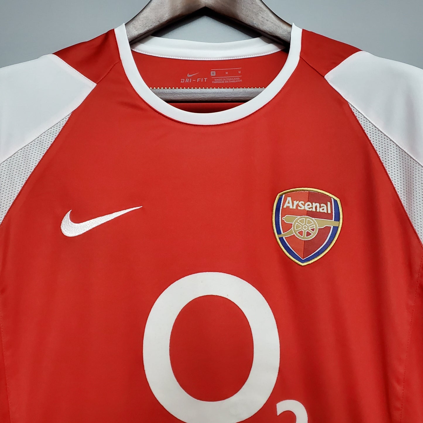 CAMISETA ARSENAL I 02/04 HOMBRE (RETRO)