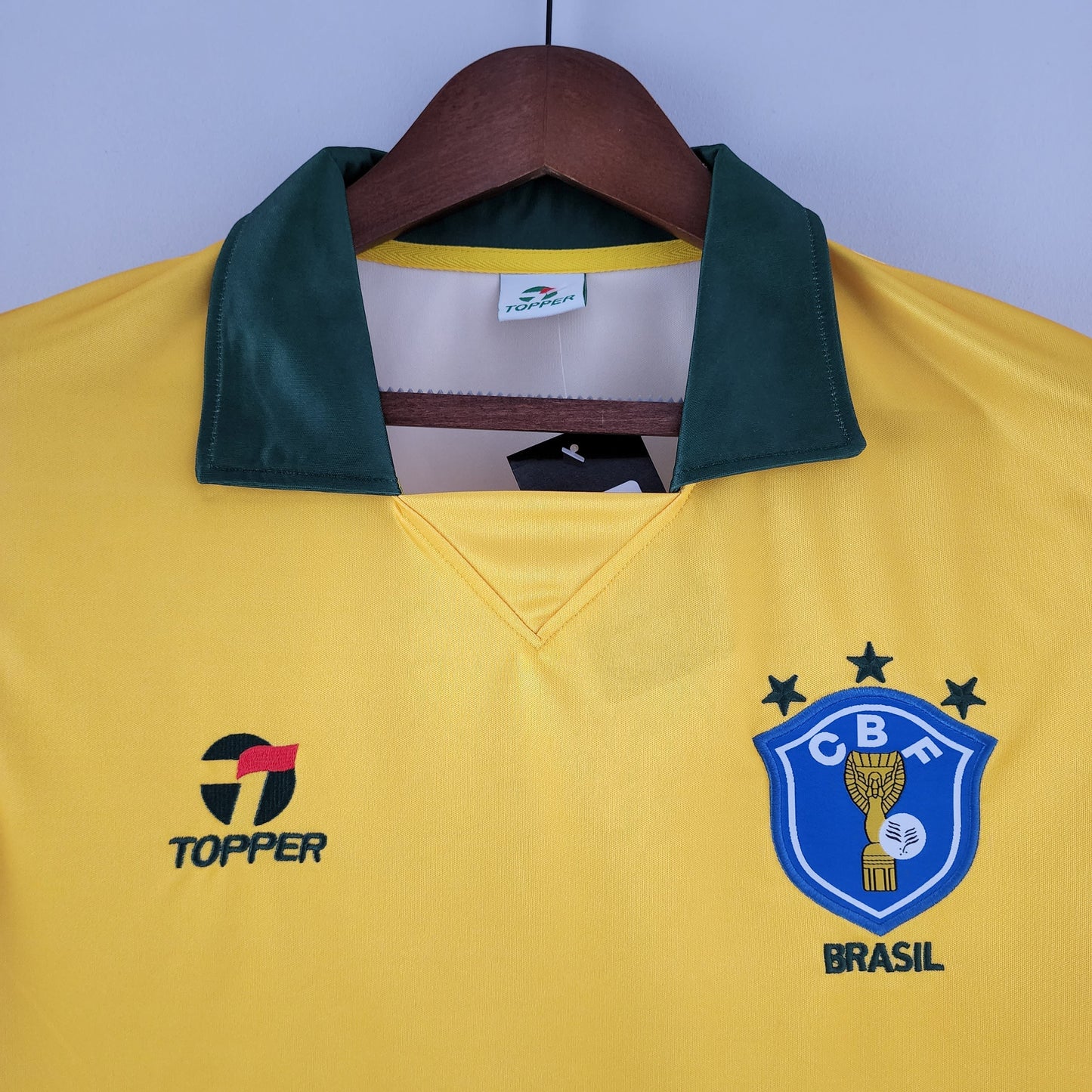 CAMISETA BRASIL I 1988 HOMBRE (RETRO)