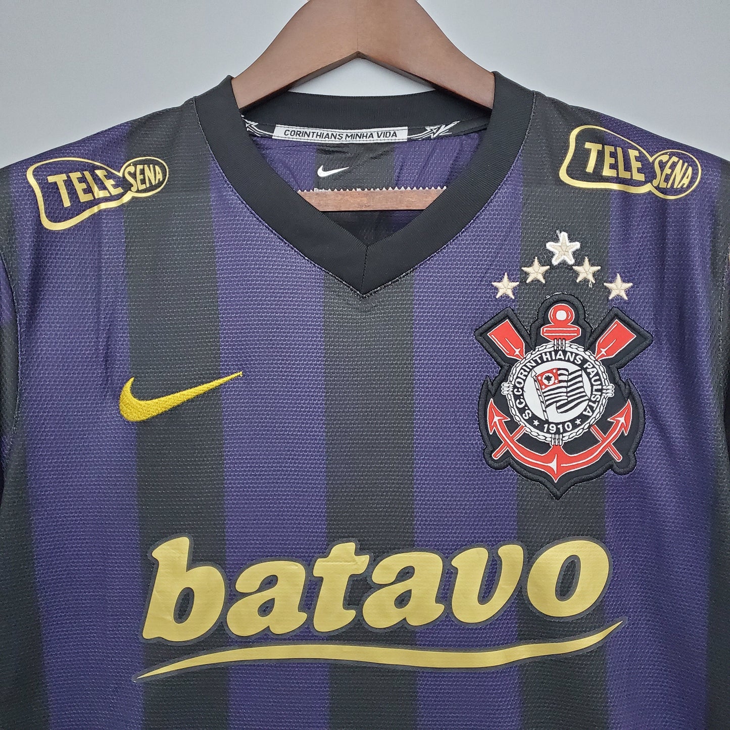 CAMISETA CORINTHIANS llI 09/10 HOMBRE (RETRO)