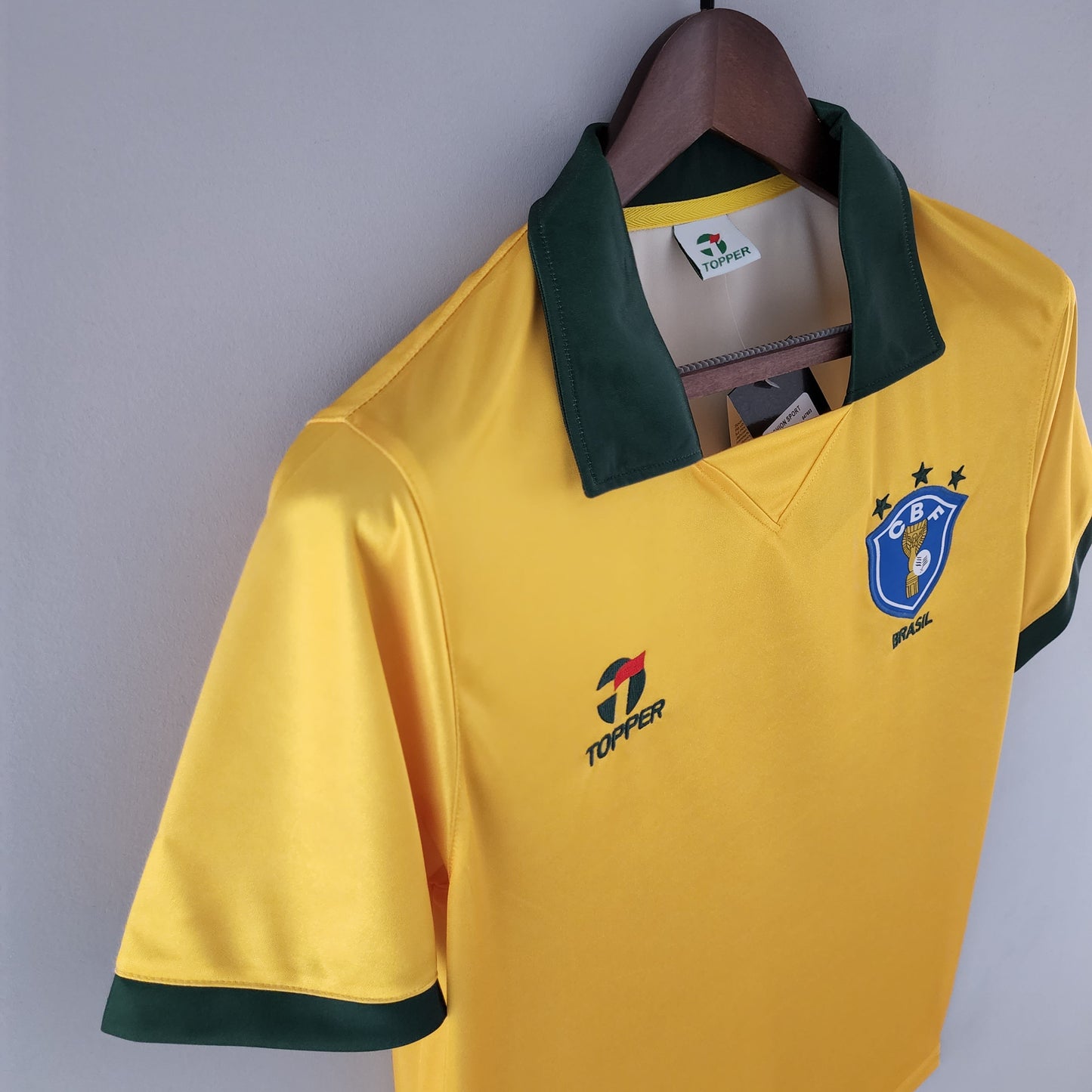 CAMISETA BRASIL I 1988 HOMBRE (RETRO)