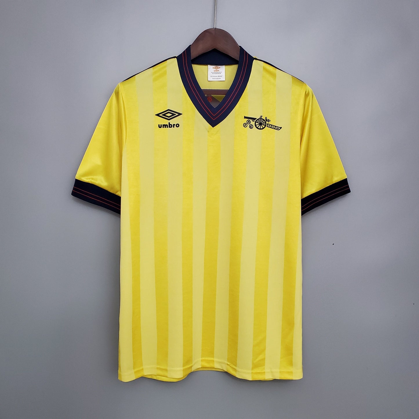 CAMISETA ARSENAL II 83/86 HOMBRE (RETRO)
