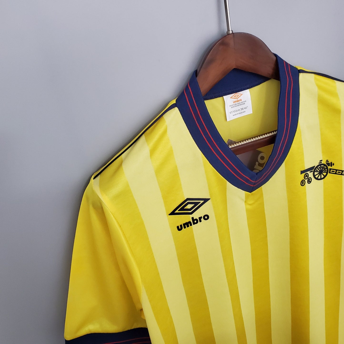 CAMISETA ARSENAL II 83/86 HOMBRE (RETRO)