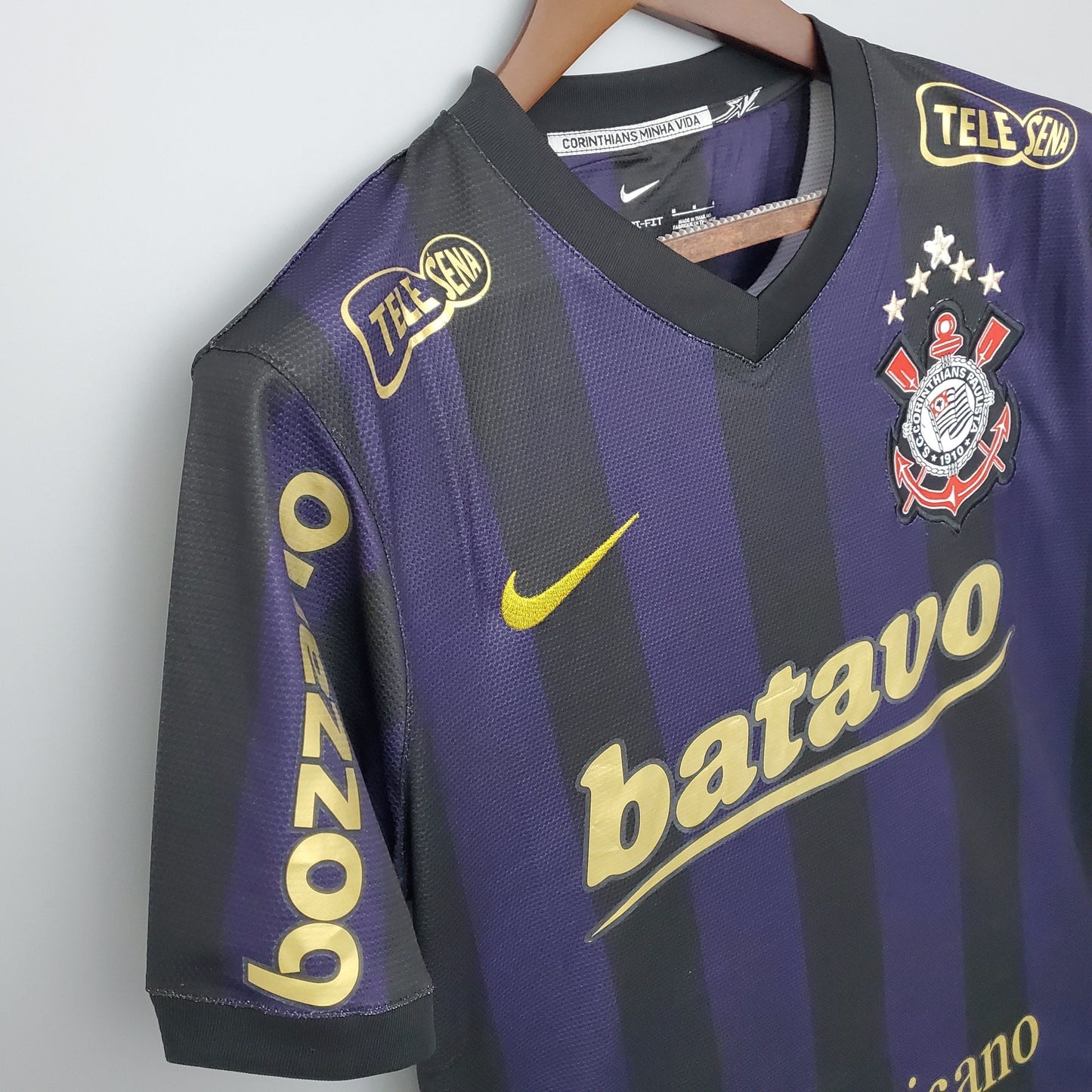 CAMISETA CORINTHIANS llI 09/10 HOMBRE (RETRO)