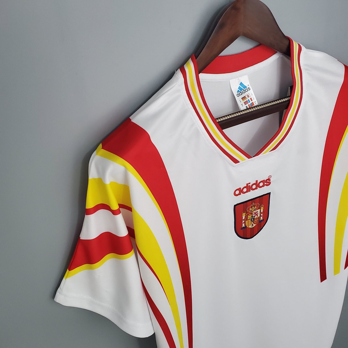 CAMISETA ESPAÑA lI 1996 HOMBRE (RETRO)
