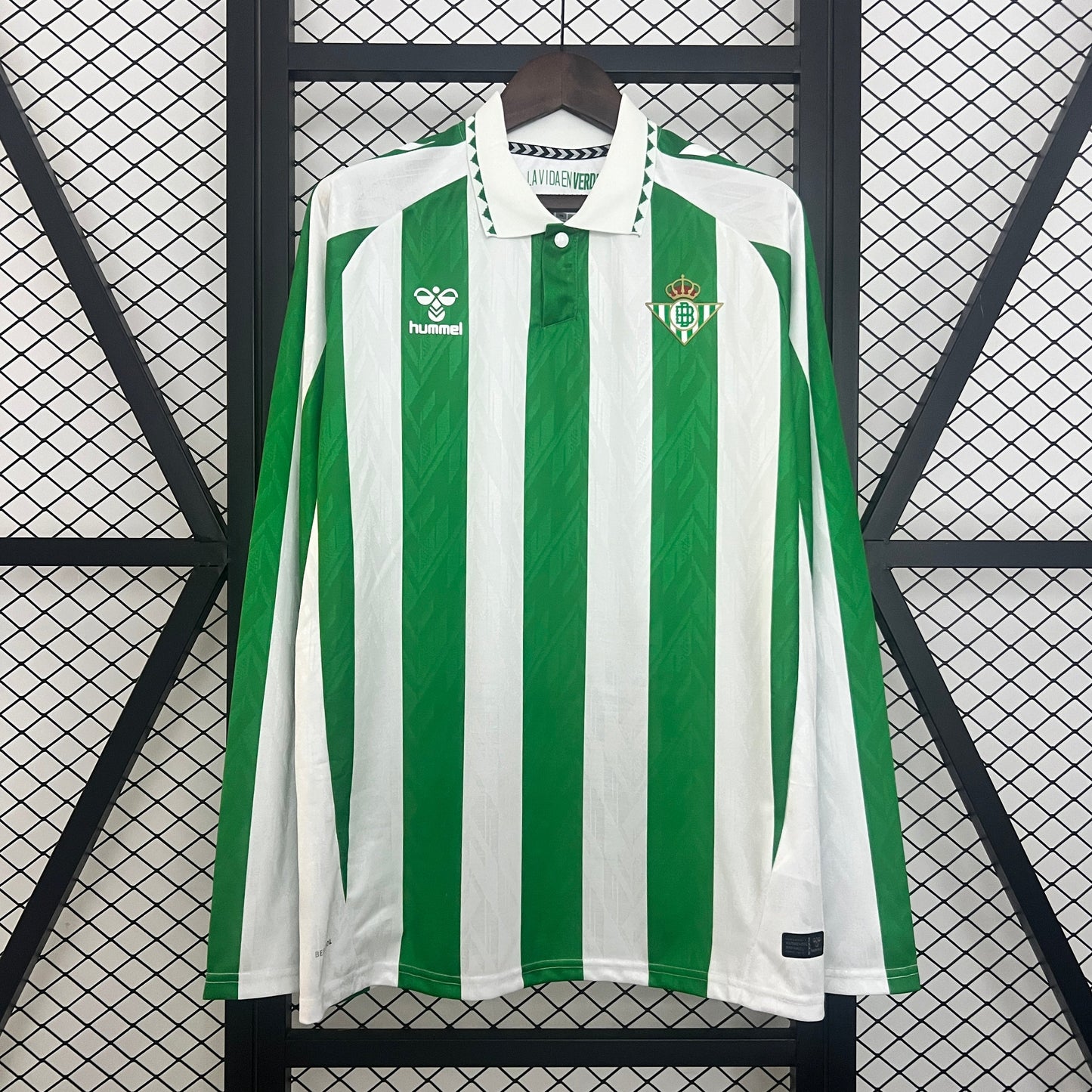 CAMISETA REAL BETIS I 24/25 HOMBRE (MANGA LARGA)