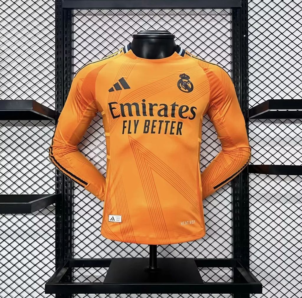 CAMISETA REAL MADRID II 24/25 HOMBRE (VERSIÓN JUGADOR) MANGA LARGA