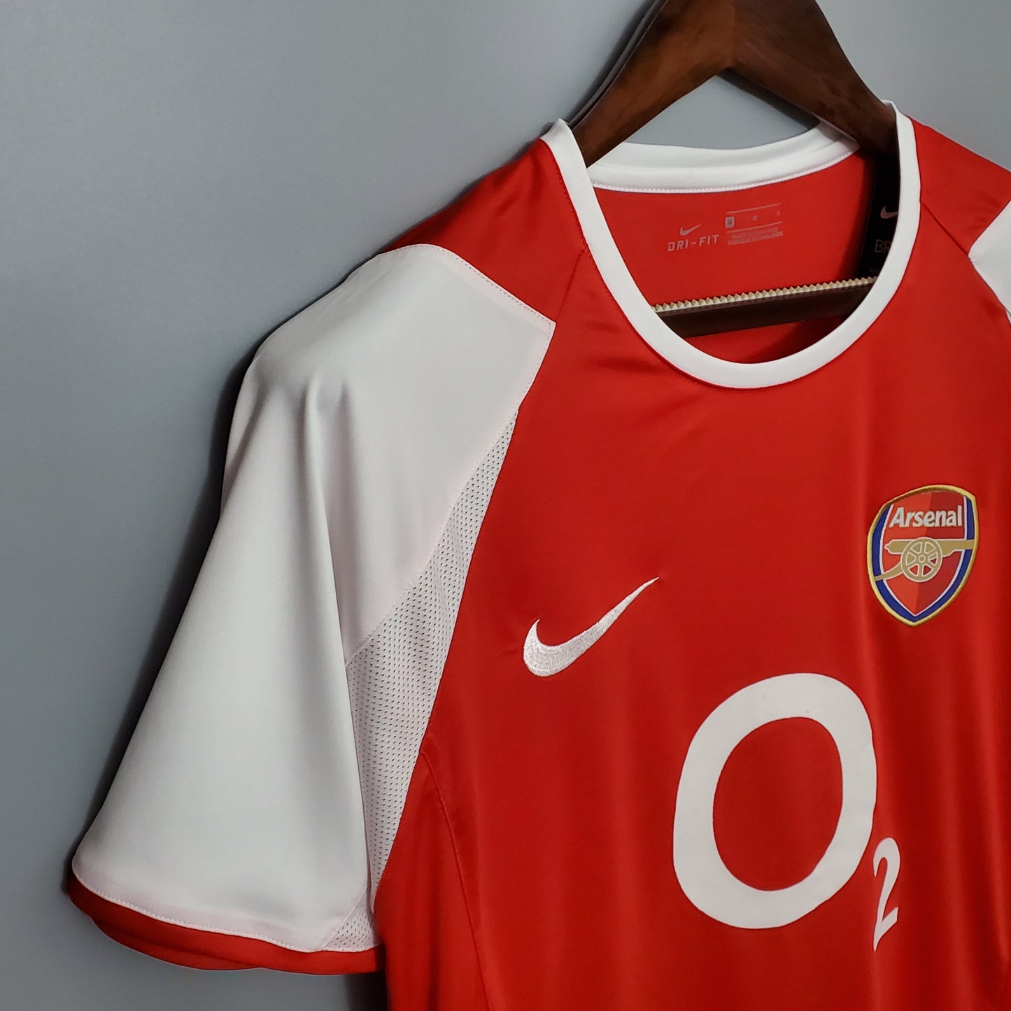 CAMISETA ARSENAL I 02/04 HOMBRE (RETRO)