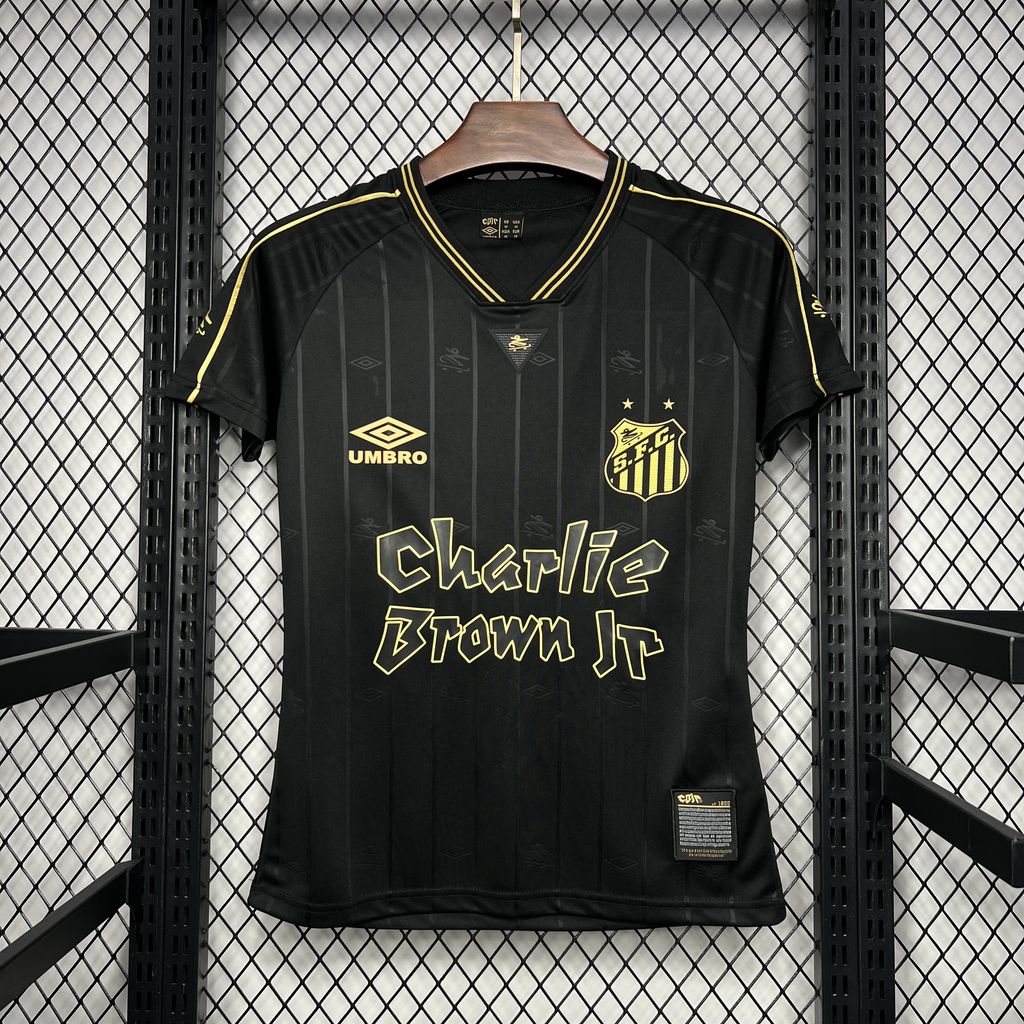 CAMISETA SANTOS EDICIÓN ESPECIAL CHARLIE BROWN JR 24/25 MUJER