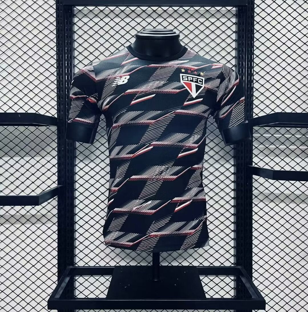 CAMISETA SÃO PAULO CALENTAMIENTO I 24/25 HOMBRE (VERSIÓN JUGADOR)