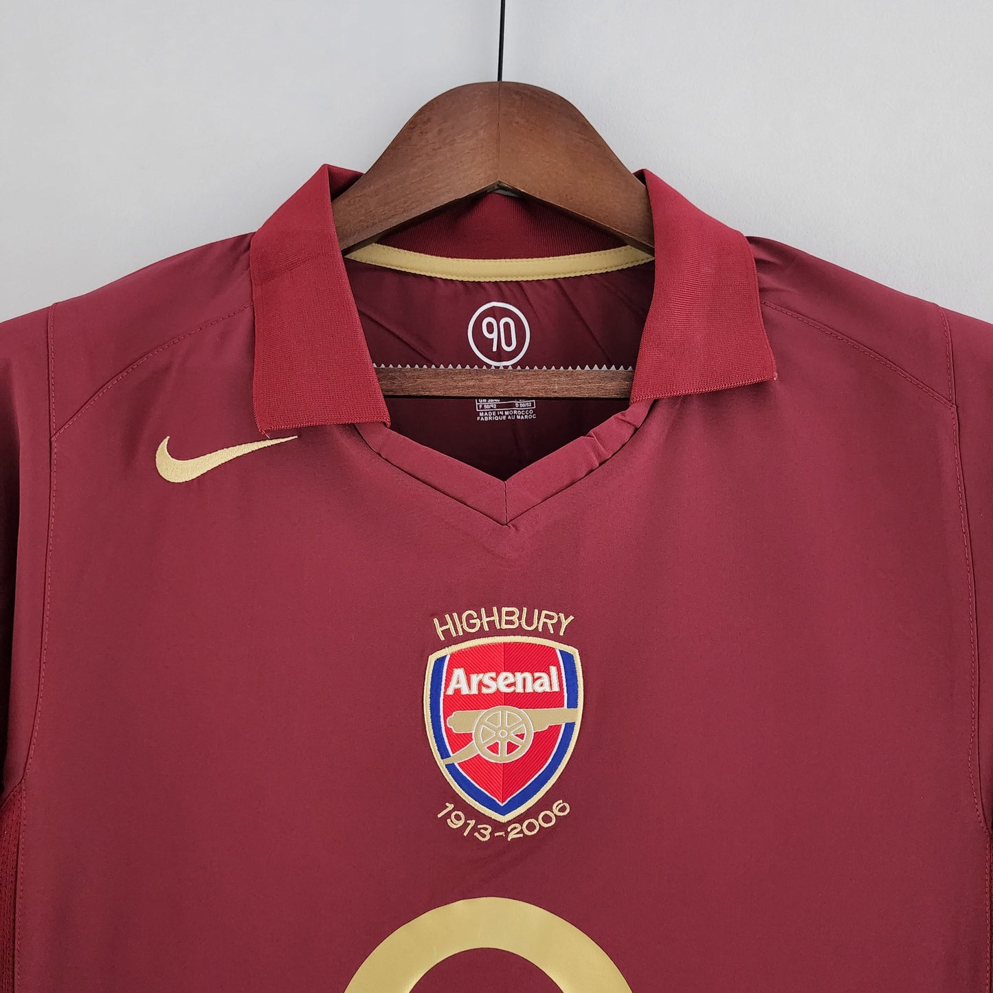 CAMISETA ARSENAL I 05/06 HOMBRE (RETRO) MANGA LARGA