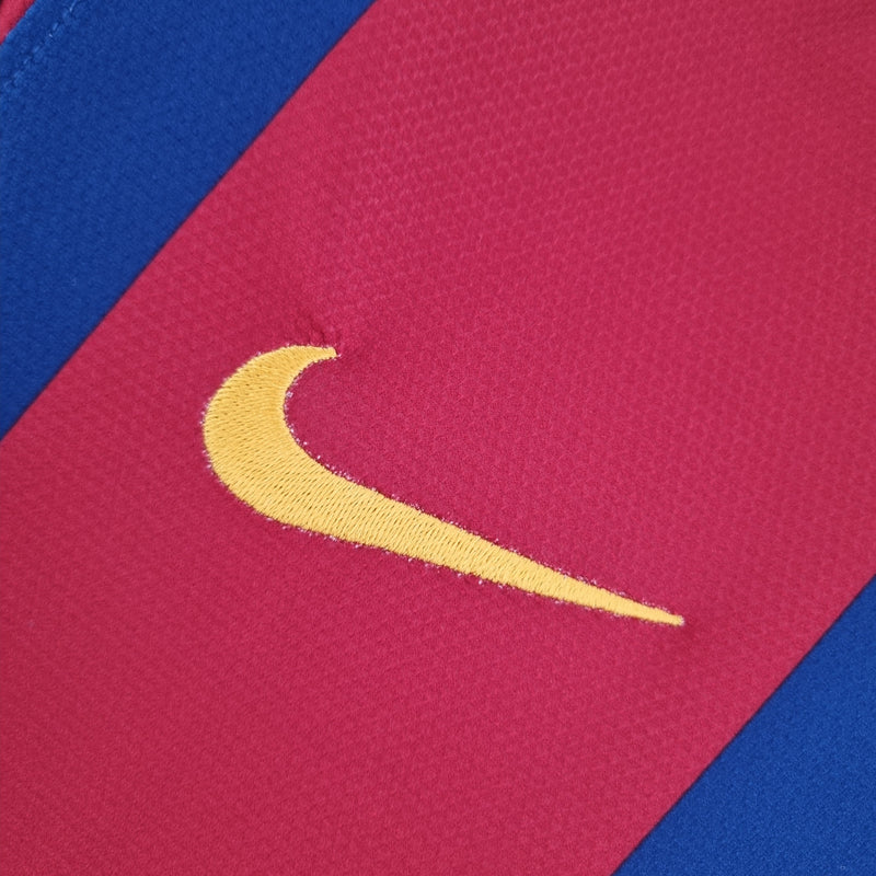 CAMISETA BARCELONA I 10/11 HOMBRE (RETRO) MANGA LARGA