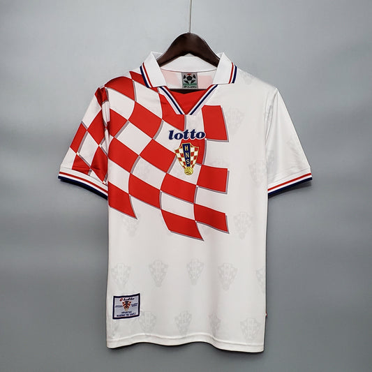 CAMISETA CROACIA II 1998 HOMBRE (RETRO)