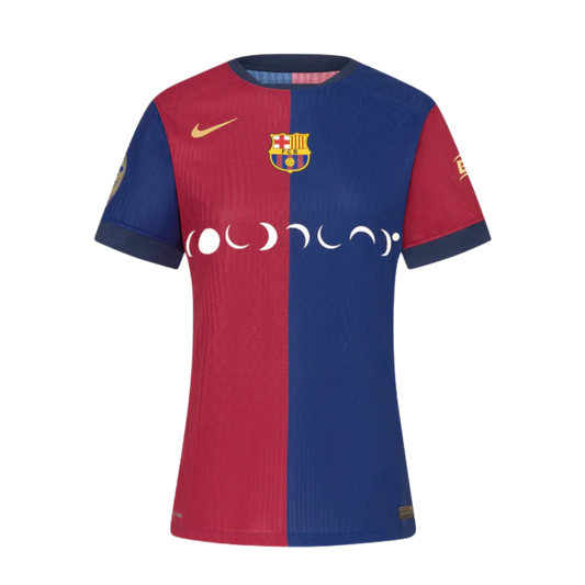 CAMISETA BARCELONA I VERSIÓN LIMITADA COLDPLAY 24/25 MUJER