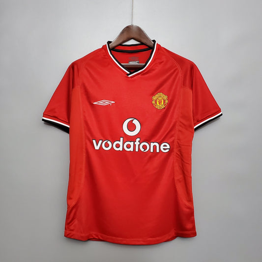 CAMISETA MANCHESTER UNITED I 00/01 HOMBRE (RETRO)