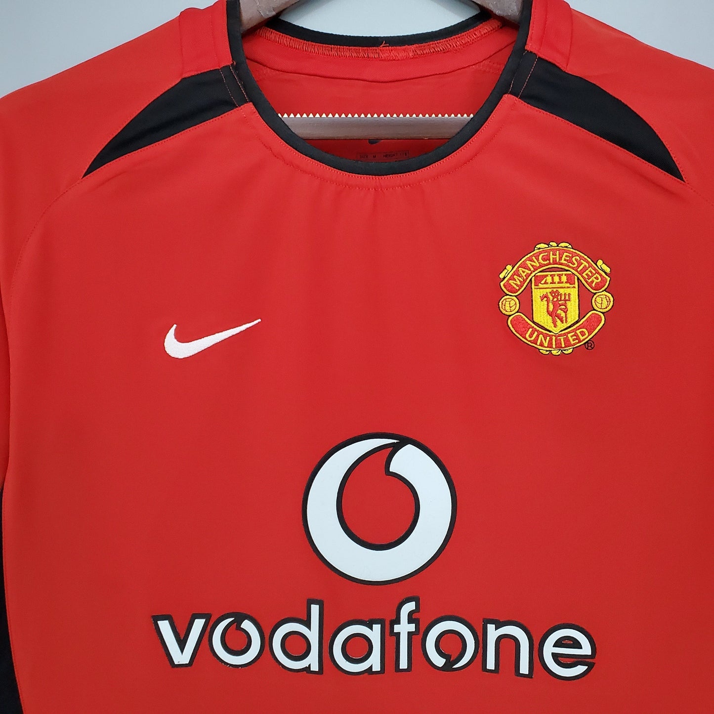 CAMISETA MANCHESTER UNITED I 02/04 HOMBRE (RETRO)